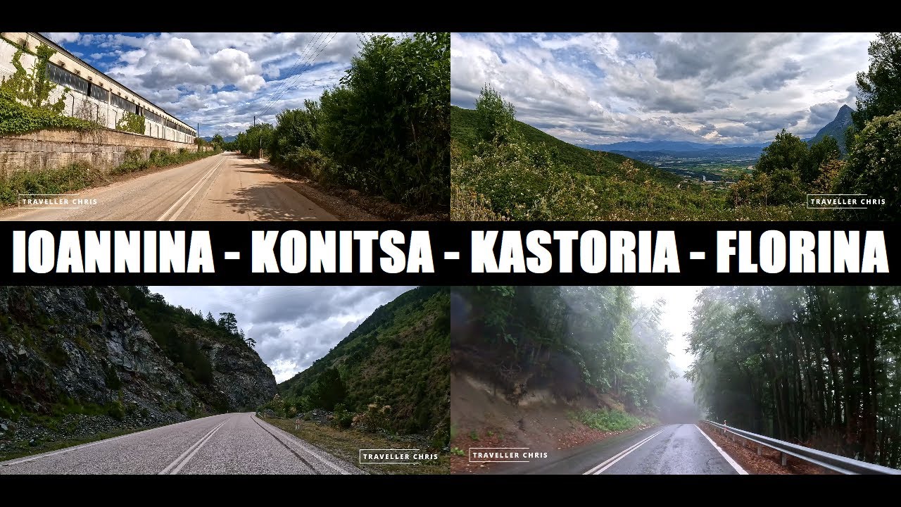 Scenic Summer Drive | Ioannina - Kalpaki - Konitsa - Eptachori - Kastoria - Florina: The Old Route