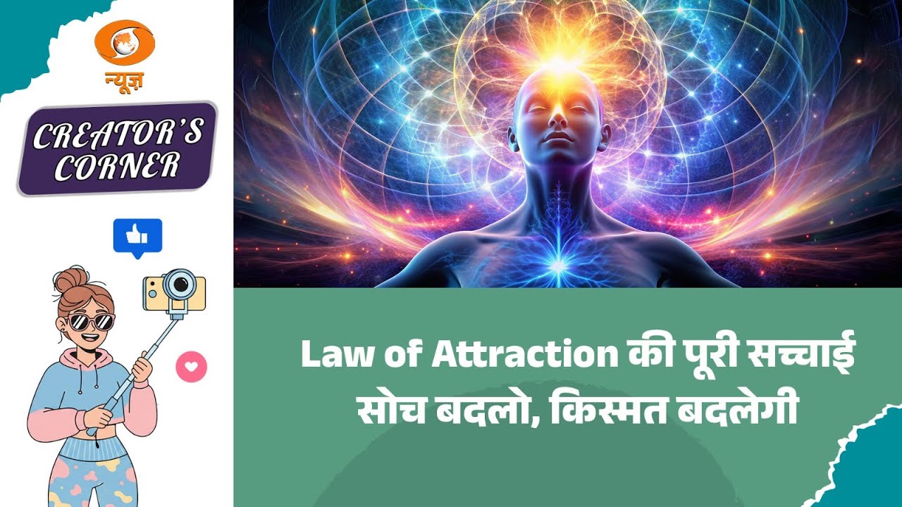 Creators Corner: Law of Attraction का रहस्य – कैसे बदलें अपनी जिंदगी | Indian Creators