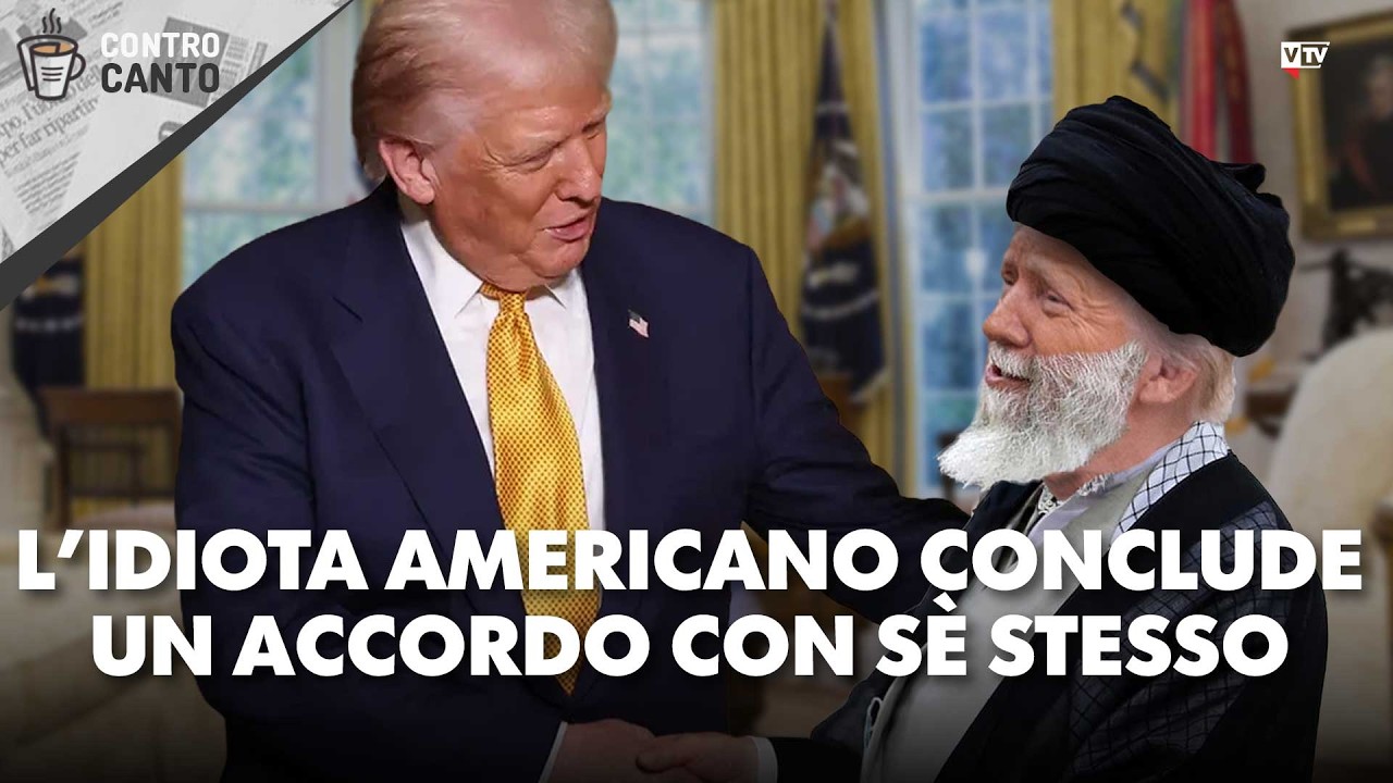 L'idiota americano conclude un accordo con s&egrave; stesso - Il Controcanto - 24 marzo 2026