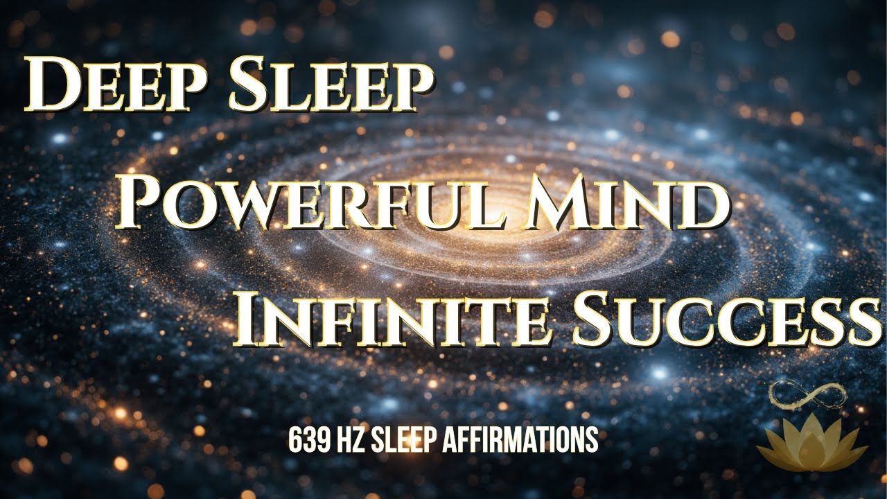 Wealth & Success Sleep Affirmations | Reprogram Your Mind for Abundance 639HZ