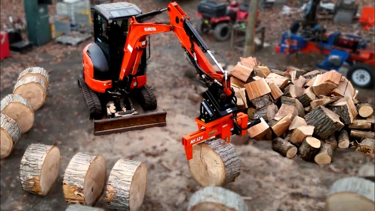 Massive FREE Oak Logs Turned into High Value Firewood