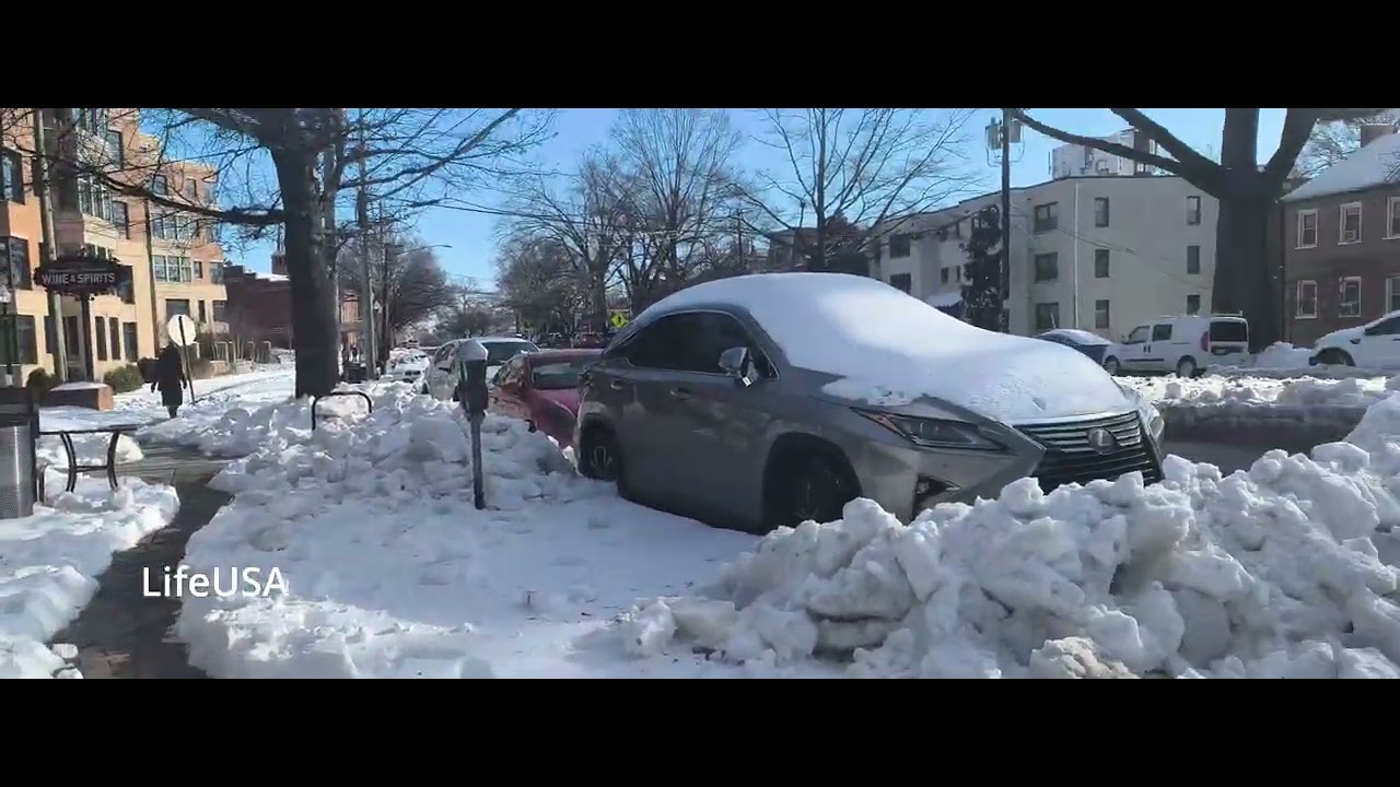 POV Washington DC After Winter Storm Fern | Snow, Ice & Cleanup Footage – Jan 27, 2026