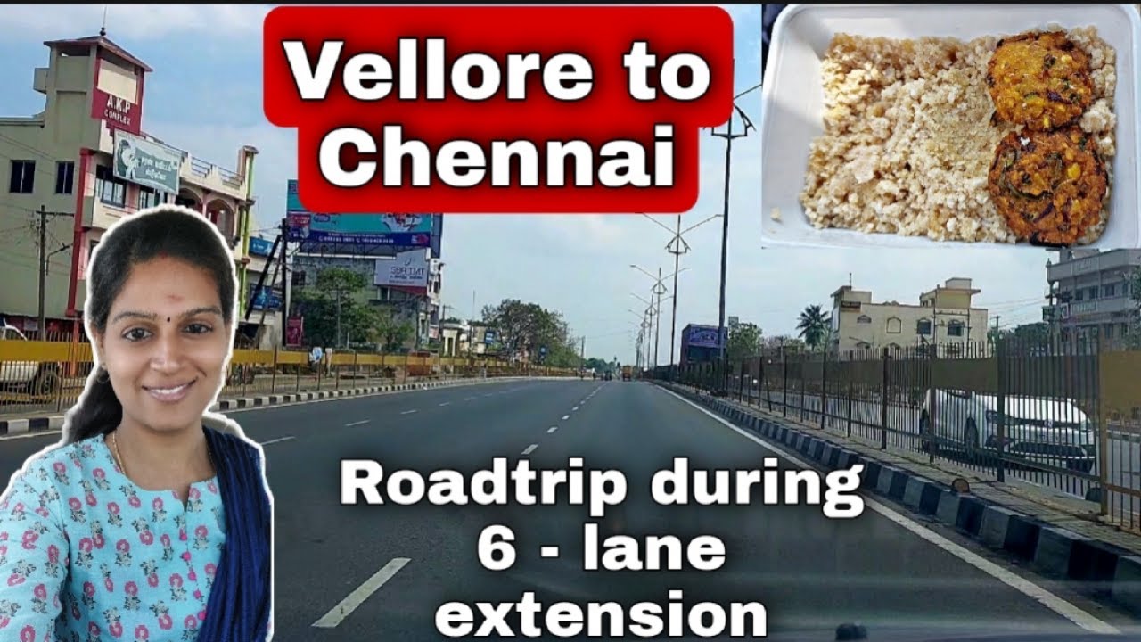 Vellore to Chennai Roadtrip during 6- Lane Extension| Ciaz|Madhu's MMM vLogs