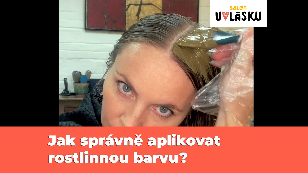Salon U vl&aacute;sku - Jak aplikovat rostlinnou barvu na vlasy