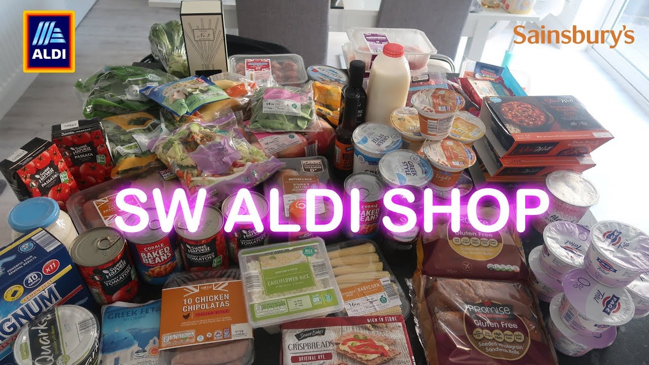 SLIMMING WORLD ALDI & SAINSBURY'S FOOD SHOP