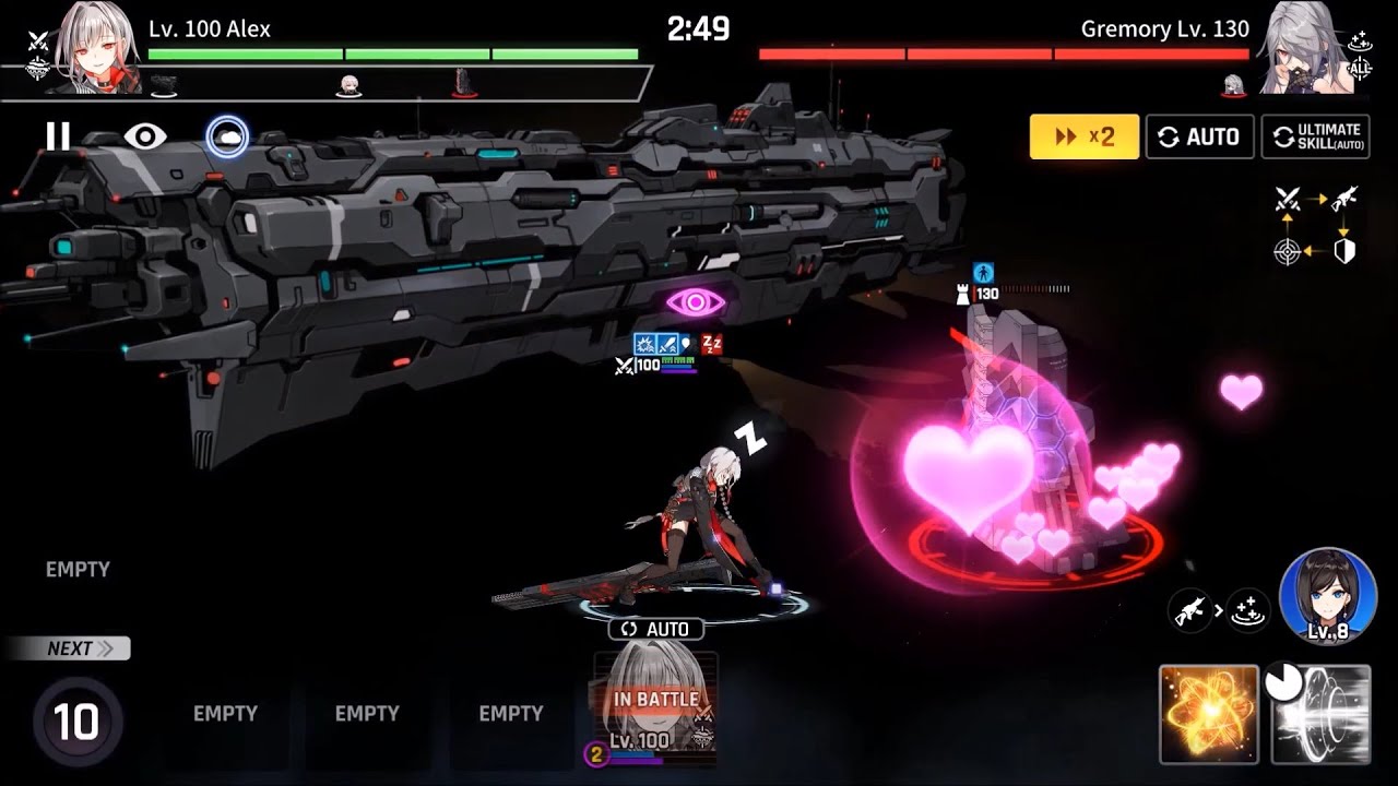 【COUNTER:SIDE】 Sleeping Alex vs Gremory