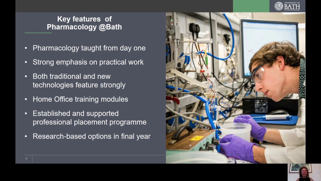 An introduction to pharmacology at Bath 2020