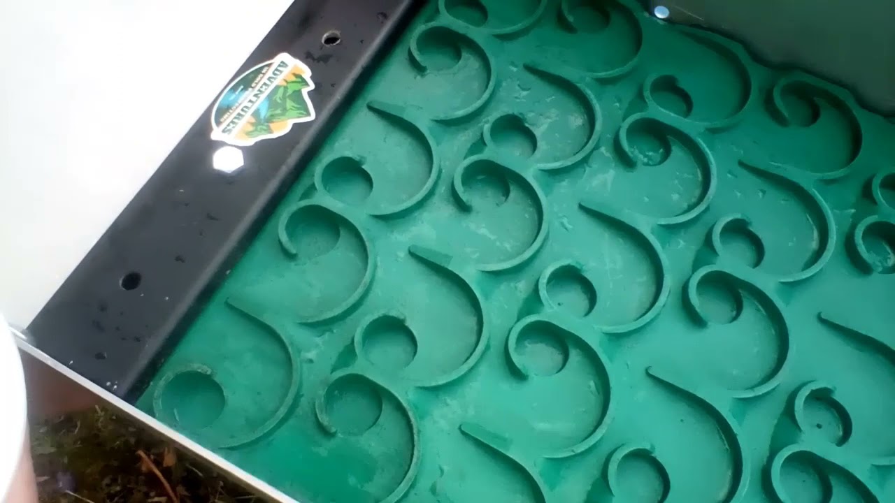 SLUICING IT WITH MY  DREAM MAT SETUP :)