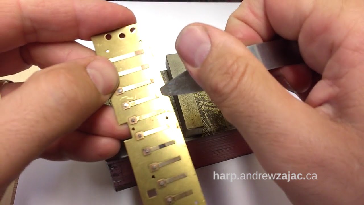 How to replace a reed on a harmonica (two ways!)