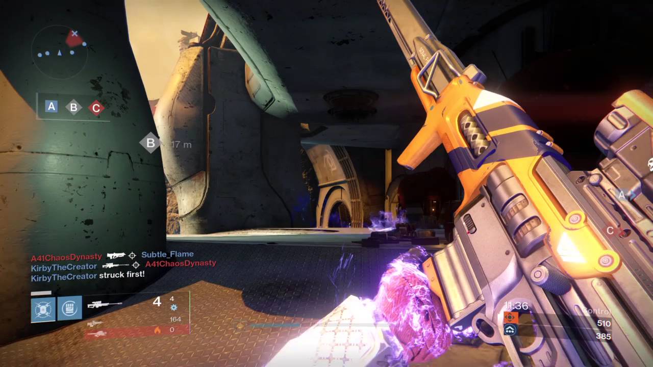 Just hit an axion bolt with a lighting grenade - Destiny