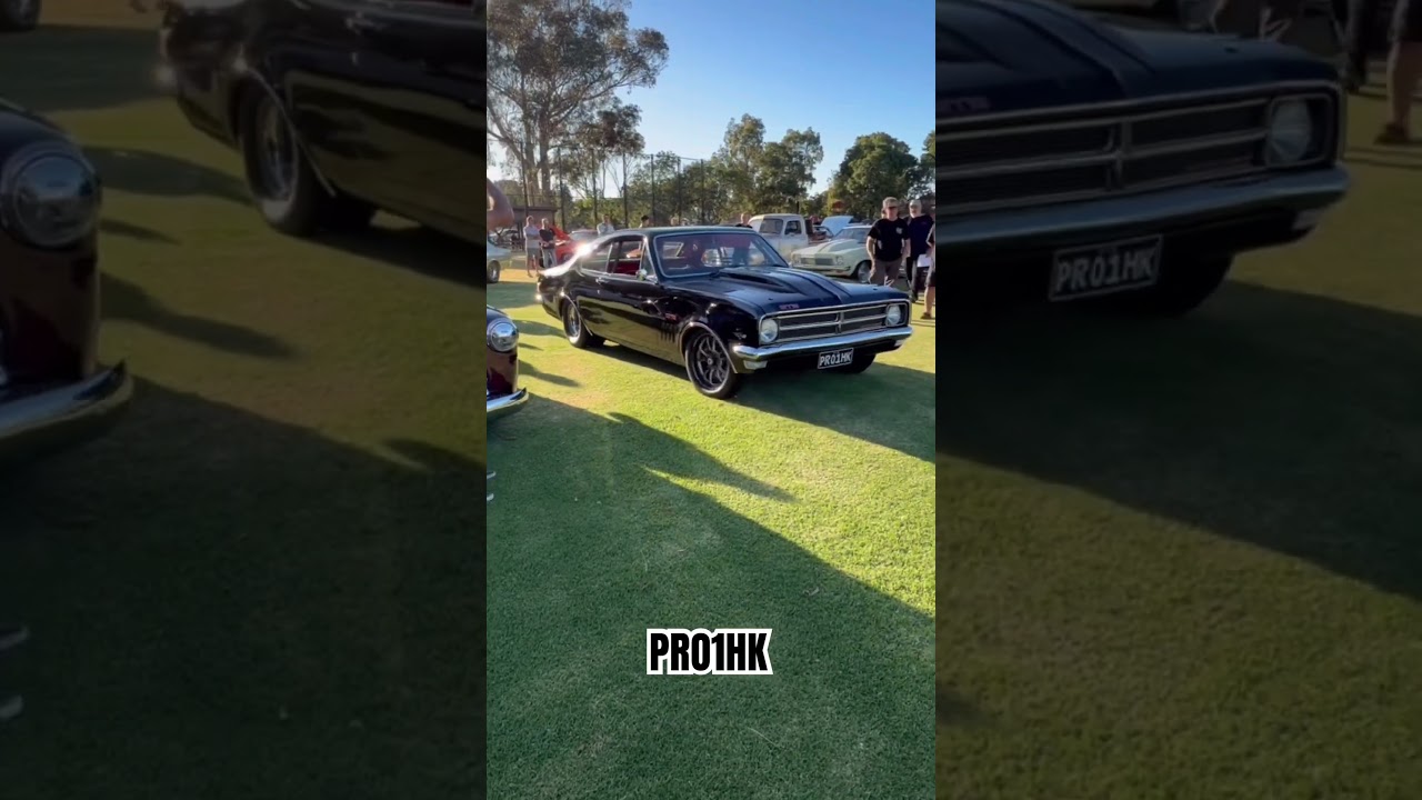 The Ultimate Aussie Muscle Car: Black GTS HK Big Block