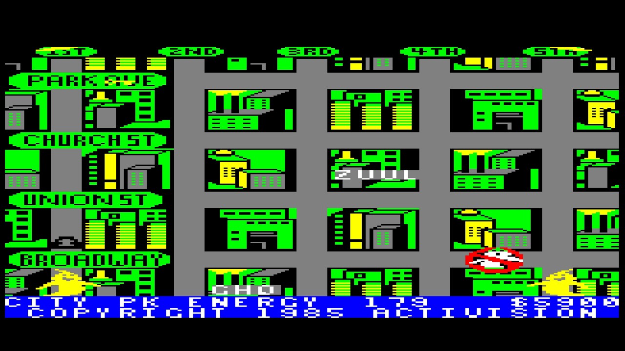 Amstrad cpc 464 Ghost Busters