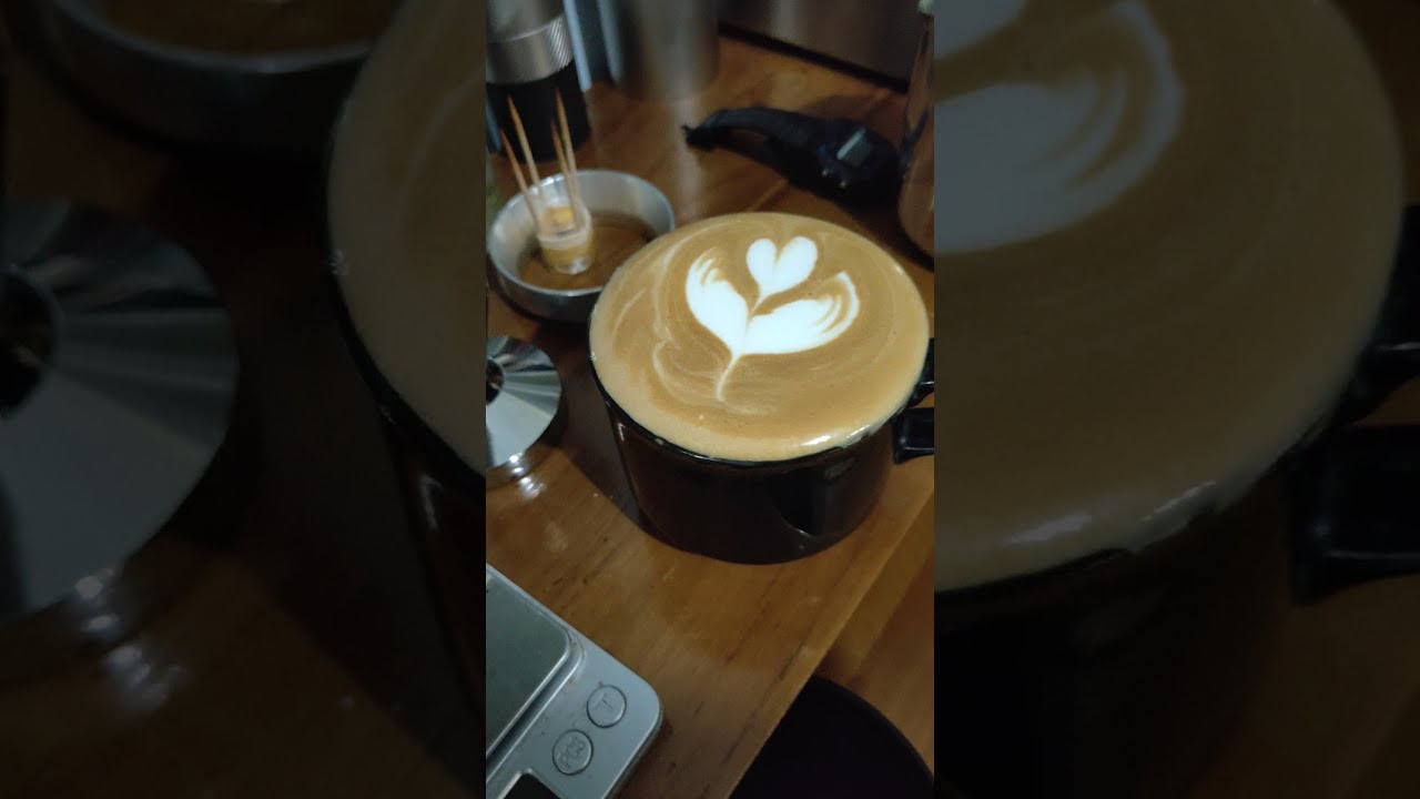 morning creamy cappucino workflow with Gaggia Classic Pro + 1zpresso JX Pro in only 6 min.
