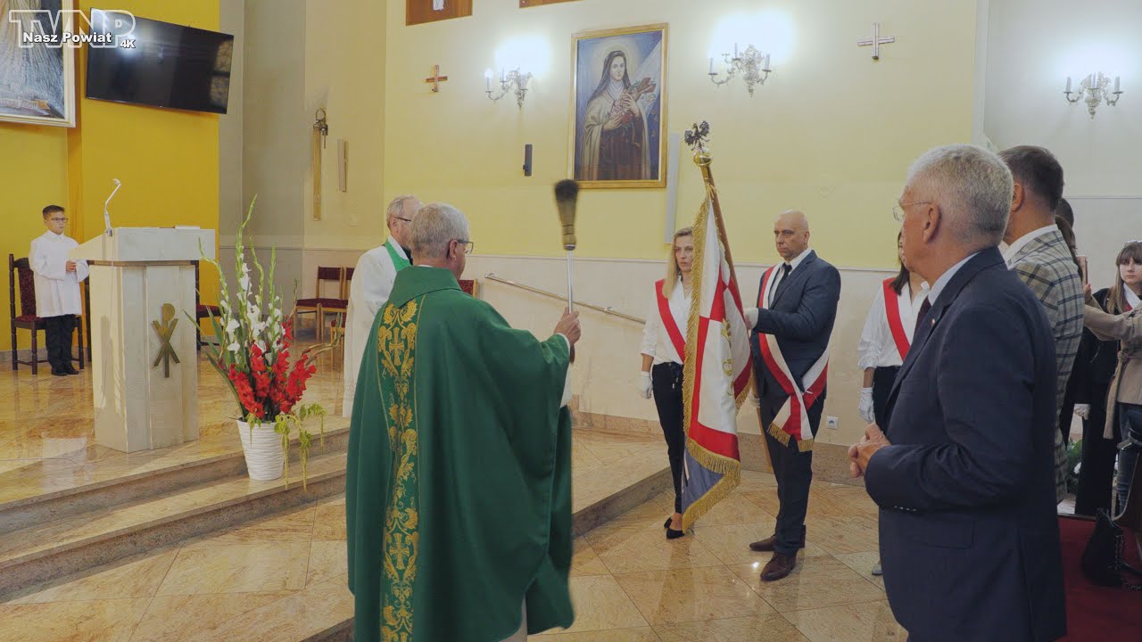 Uroczysta niedziela w Gniewoszowie (TVNP 2023.09.28)