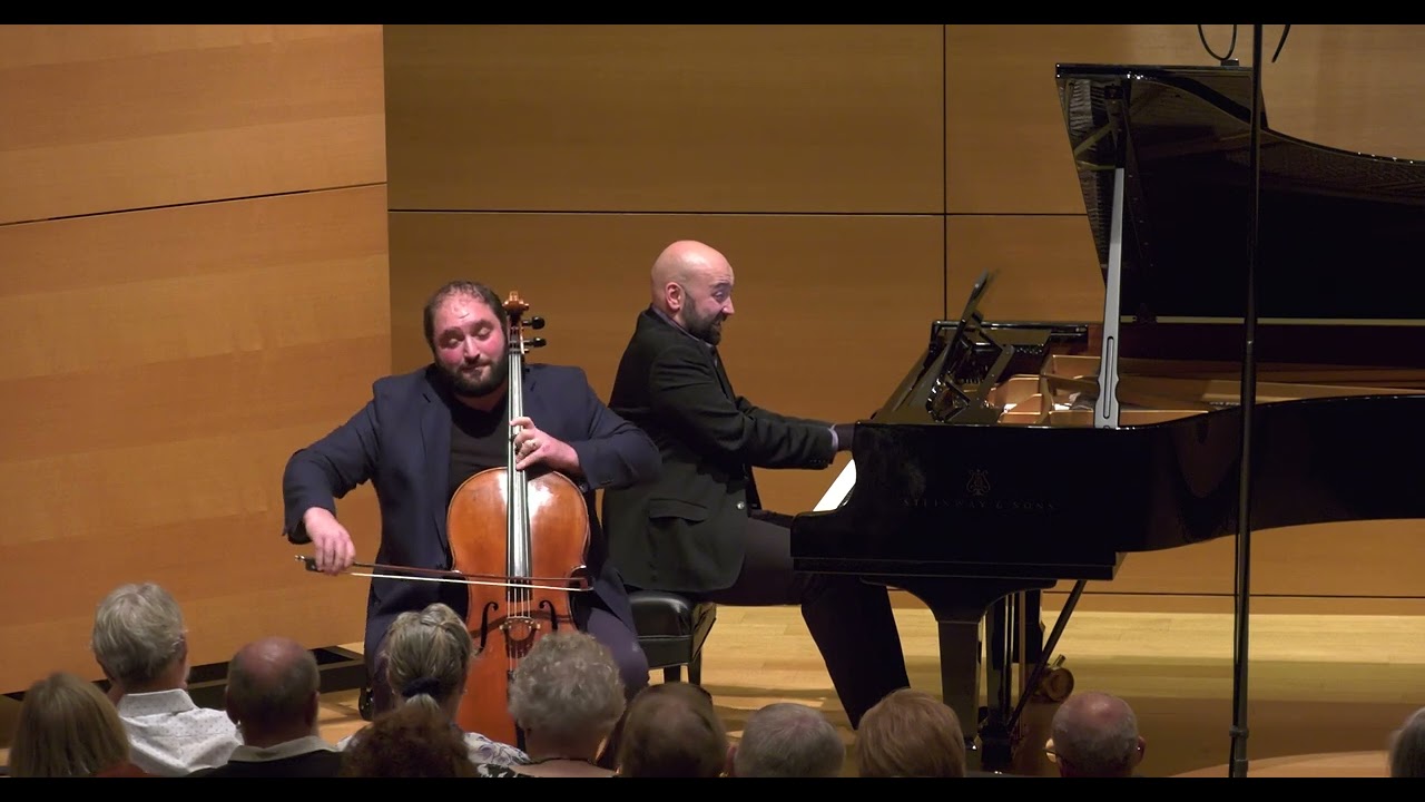 Johannes Brahms: Cello Sonata nº 1 Op. 38 (1865) Julian Schwarz & Alessandro Deljavan CMSFW 10-22-22