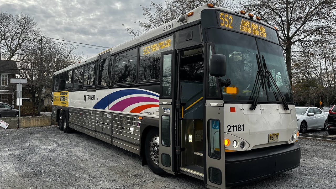 [On Board Ride] NJ Transit 2021 MCI D4500CT #21181