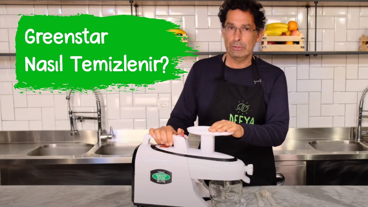 Tribest Greenstar Elite Soğuk Sıkım Meyve Ve Sebze Sıkacağı Nasıl Temizlenir? | Ürün Ailemiz