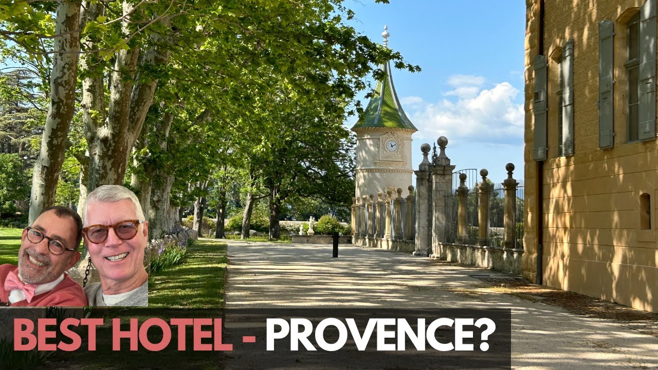 We stayed at Chateau de Fonscolombe Aix-en Provence FAVORITE hotel in France!