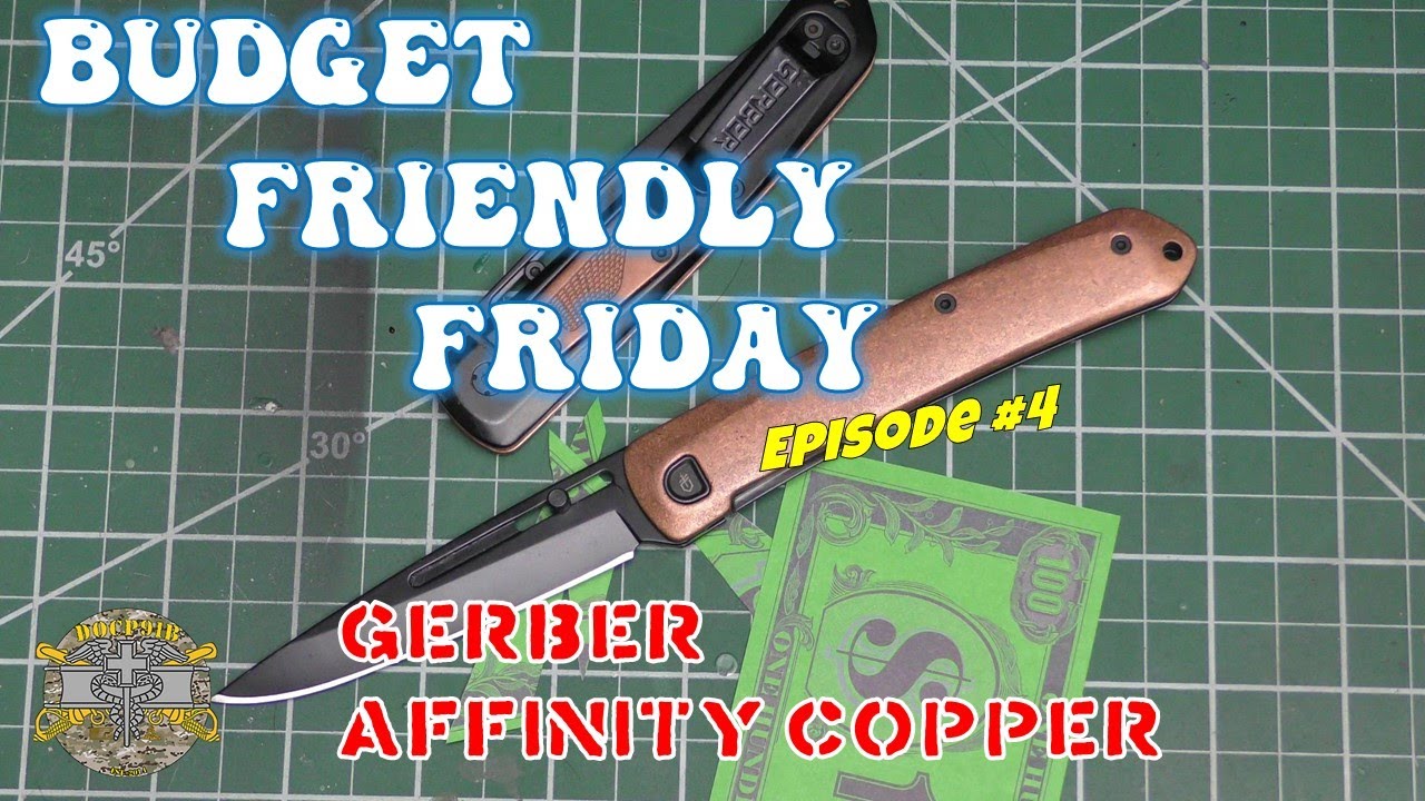 Budget Friendly Friday! Episode 4 - Gerber Affinity Copper - $20 Walmart Deal!