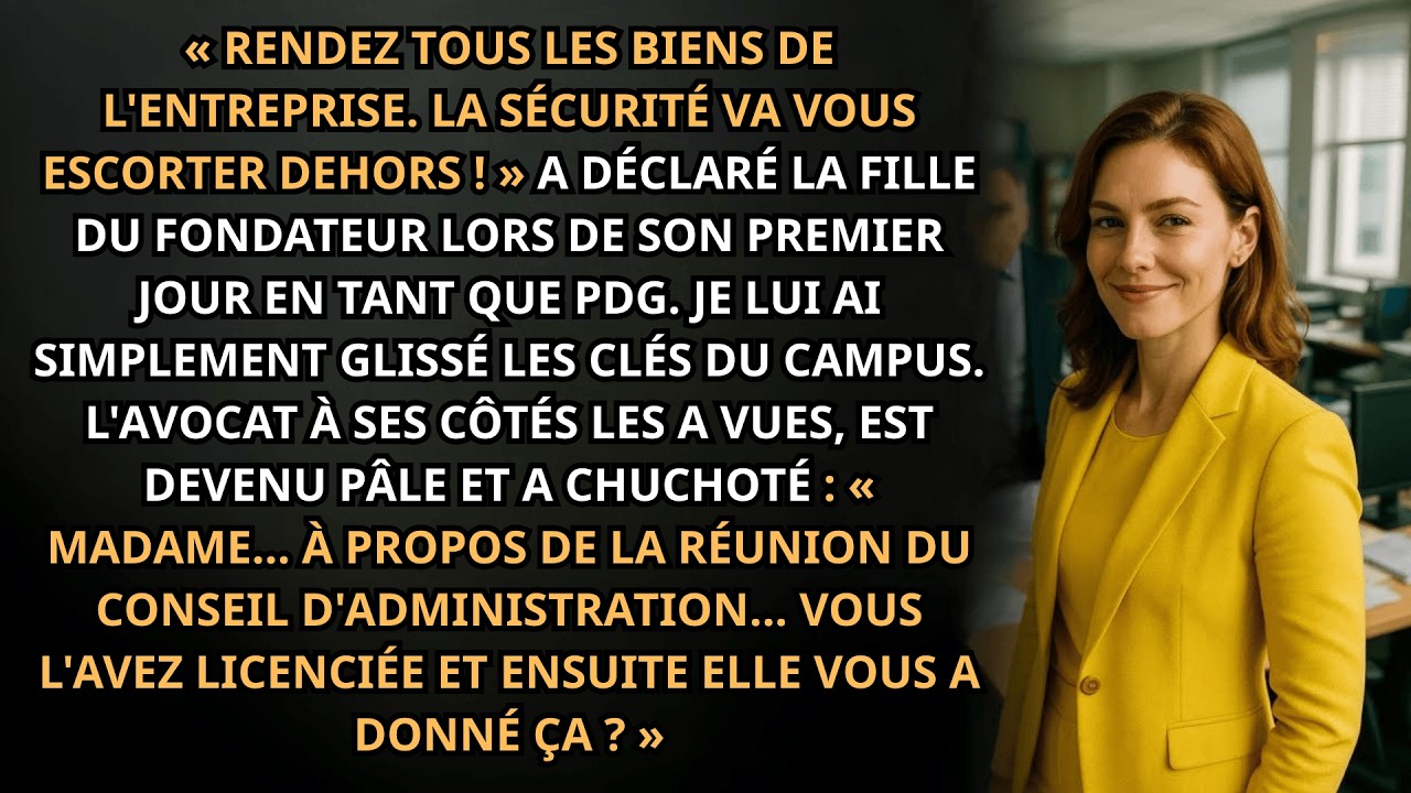 Elle a licencié la femme qui possédait l’immeuble | Histoire de revanche en entreprise