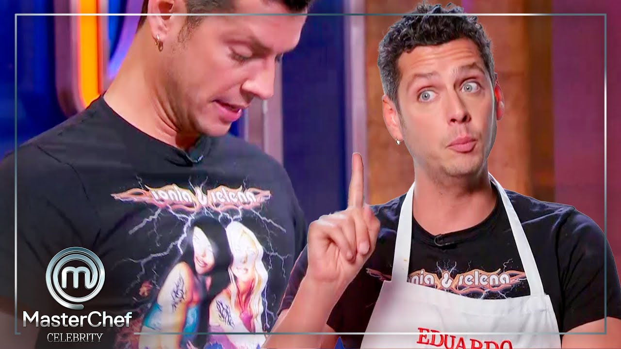 Eduardo Casanova canta un temazo “remember” de Sonia y Selena | MasterChef Celebrity 8