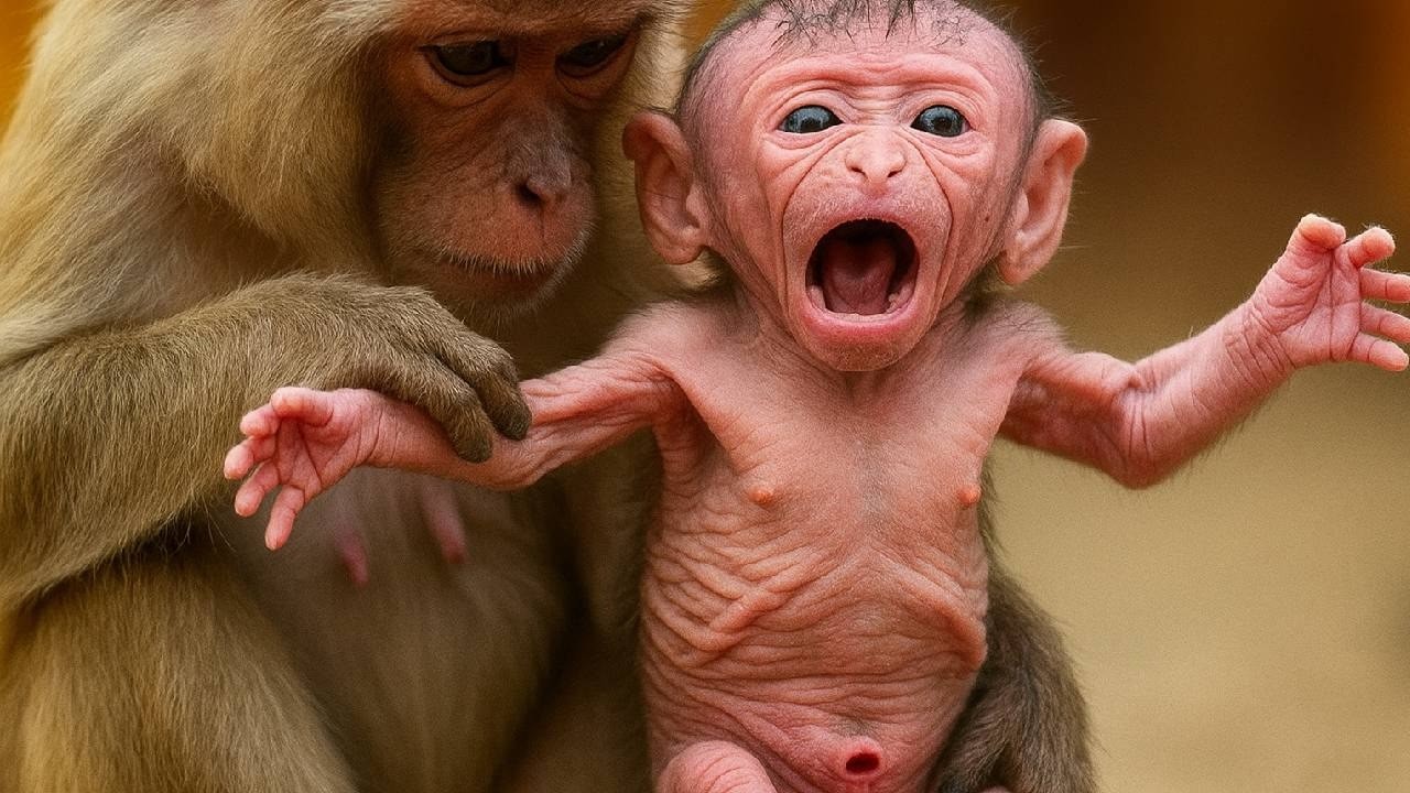 Leo Monkey Looked Completely Defeated 😢