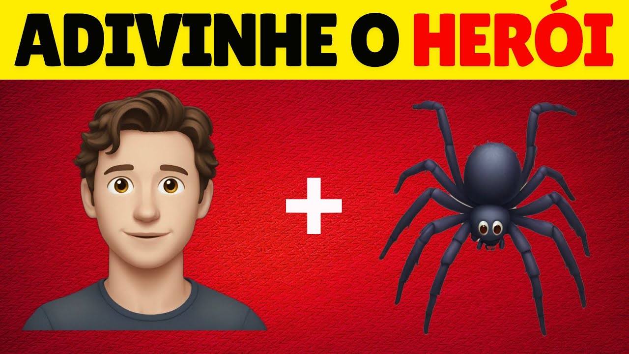 Adivinhe o Super-Herói pelos Emojis | Quiz de Emojis | Bob Quiz
