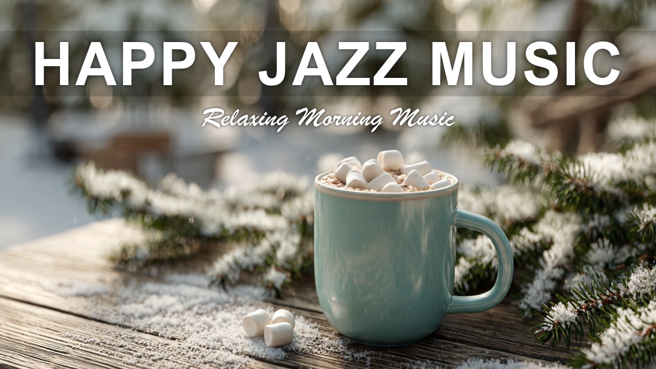 Happy Jazz Music☕ Smooth Jazz for Relax, Focus & Cozy Coffee Moments