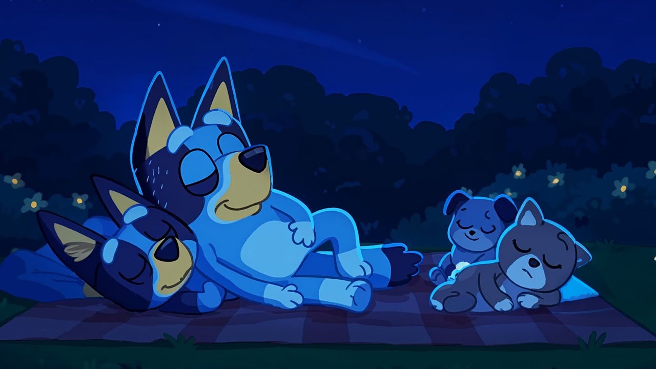 Bluey&rsquo;s Relaxing Lullabies 🐾 Soothing Music for Babies | Calm Your Baby & Help Them Sleep Peacefully