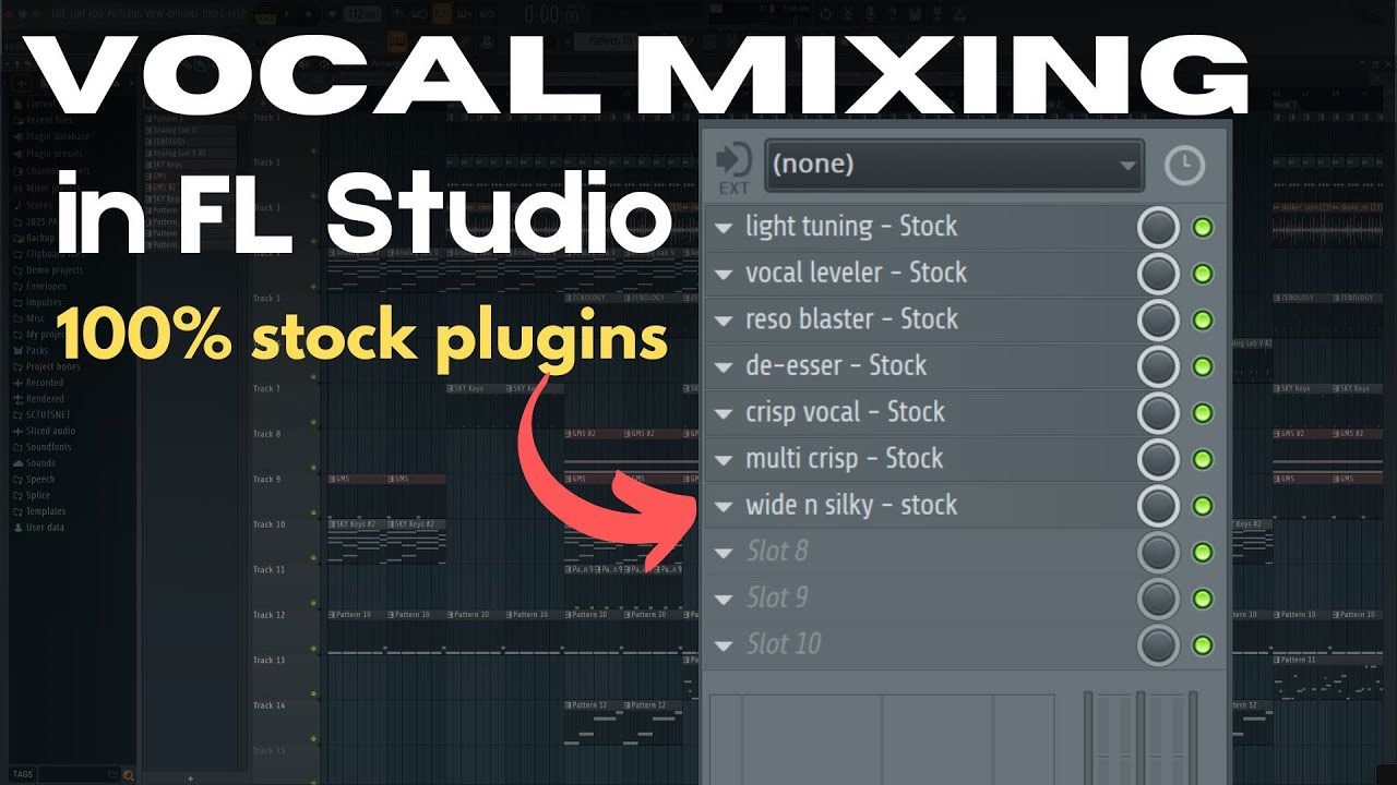 How to mix Vocals with stock plugins in FL Studio