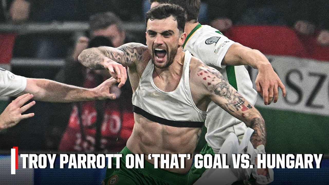 'Last few days have BEEN A BLUR!' 🇮🇪 Ireland's TROY PARROTT on THAT GOAL vs. Hungary | ESPN FC