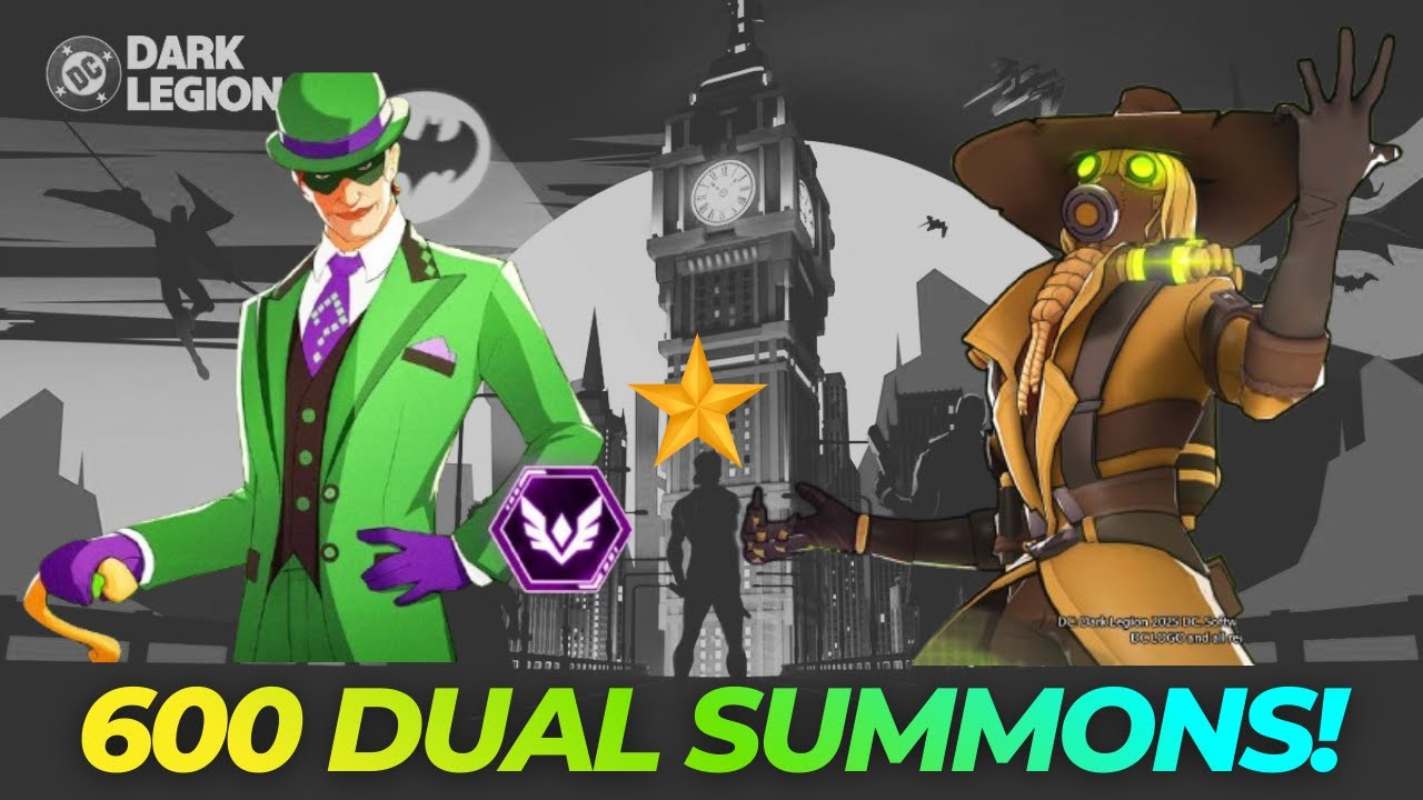 Massive 600 Fragment Pulls 🔥 Riddler + Scarecrow Summons | DC: Dark Legion
