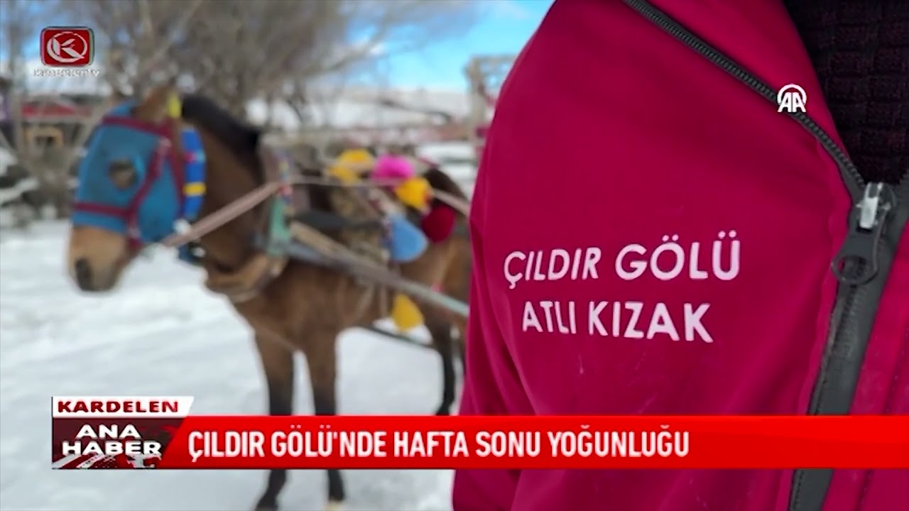 ÇILDIR GÖLÜ’NDE HAFTA SONU YOĞUNLUĞU