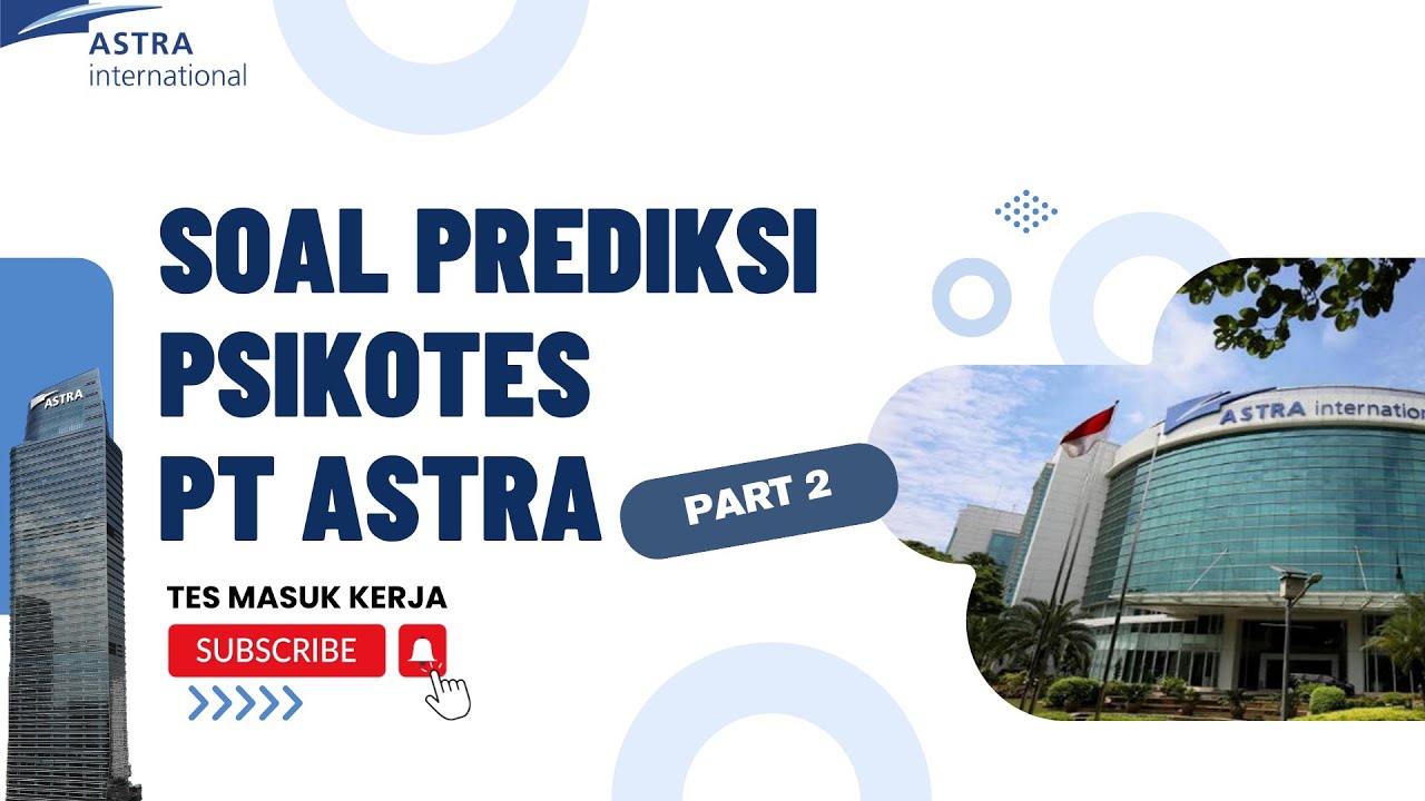 Prediksi Soal Psikotest PT Astra International 2025 PART 3
