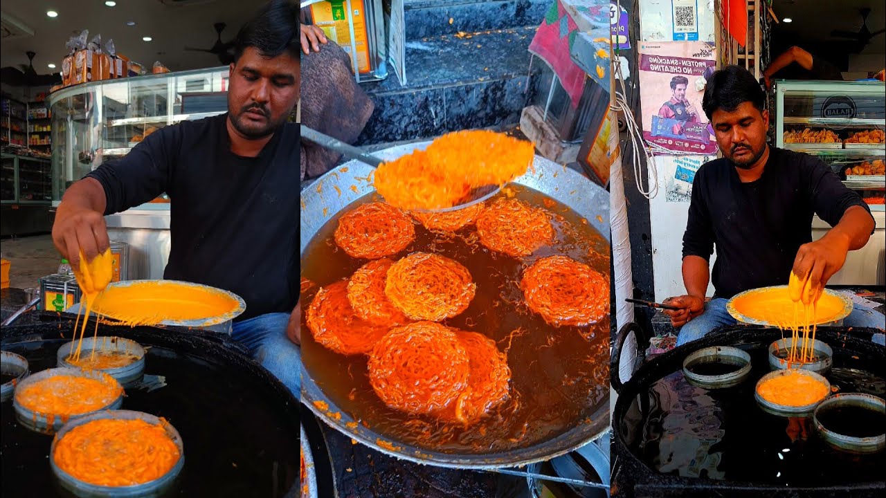 Five Finger Gheeyar Making Concept This Dish Made In Holi Festival |Sindhi Gheeyar| Street of Sweet