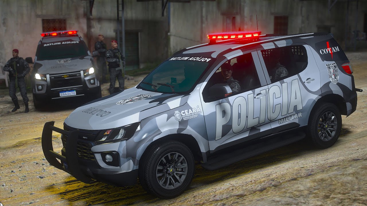 ABORDAGEM NOTURNA - COTAM COMANDO TÁTICO MOTORIZADO PMCE | GTA 5 POLICIAL