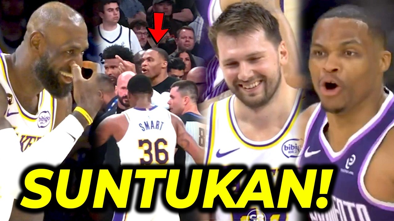 LUKA VS WESTBROOK! Nanghamon ng suntukan sa tunnel si Brodie, mainit ang ulo sa Lakers!