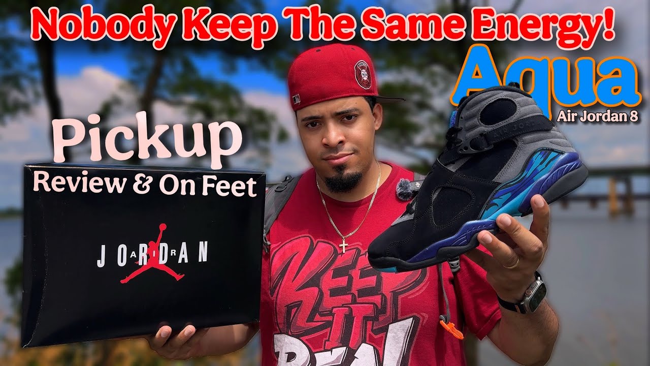 Jordan 8 Aqua SOLD OUT? pickup, Review & On Feet 👣 
