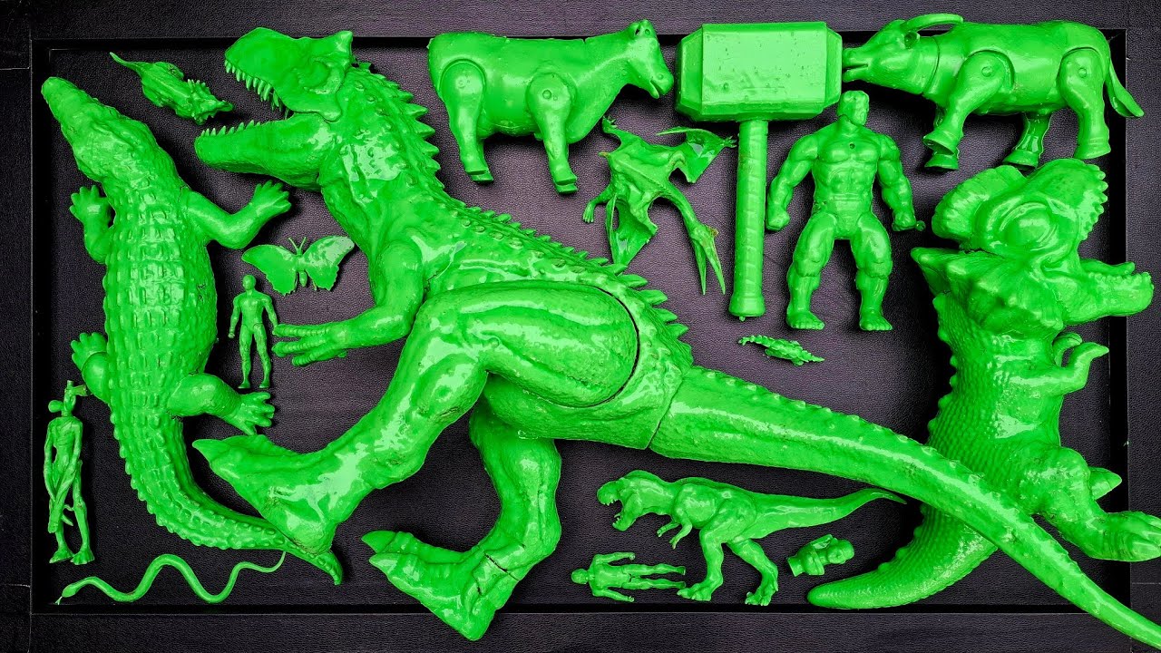 Dinosaurus Jurassic World Dominion:T-Rex/Brachiosaurus/Skibidi/Kingkong/Spiderman/Mosasaurus
