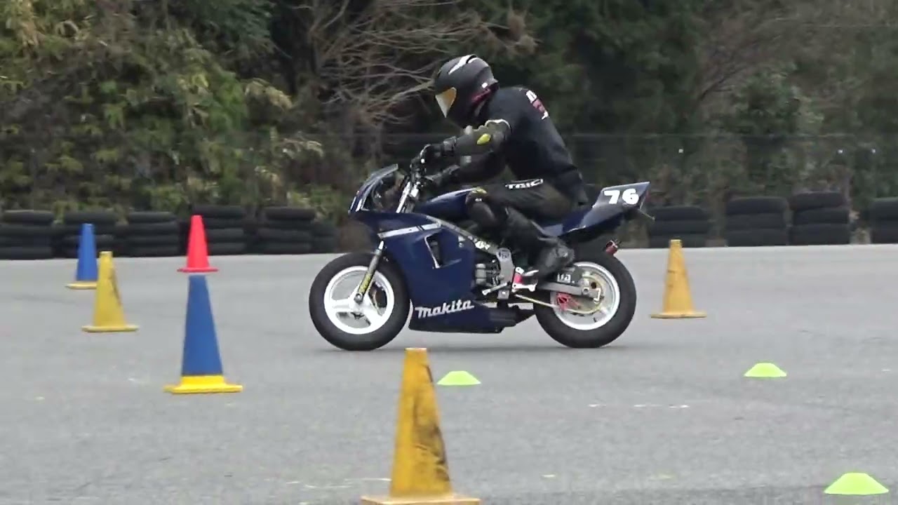 2026年2月15日 ミニカーナ大会 ひーちゃん NSR50 H2