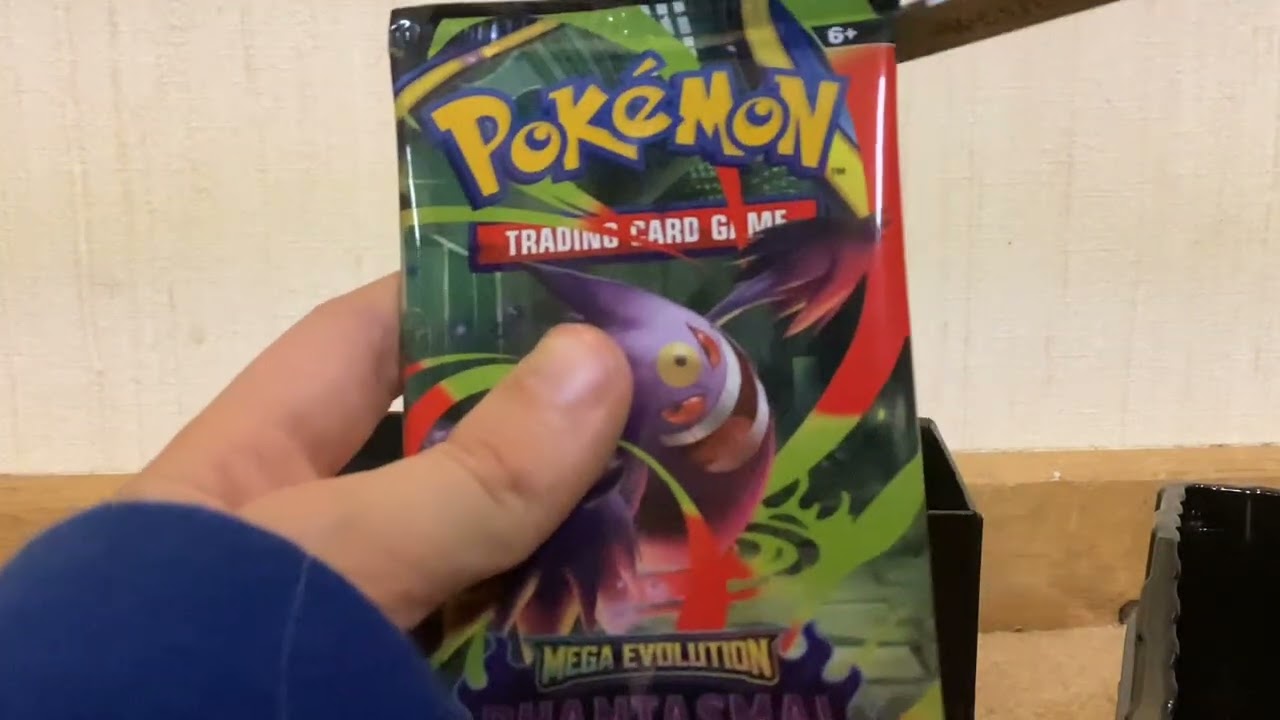 Opening a Pokémon booster box ￼