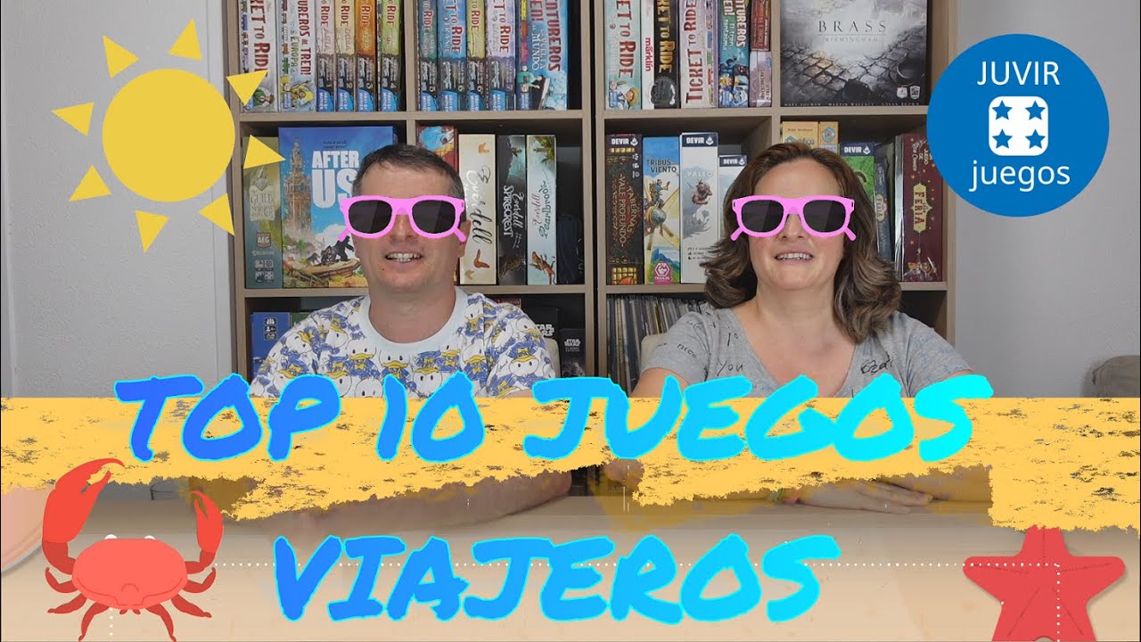 🌞🌞🌞 TOP 10 JUEGOS DE MESA - Para viajar y veranear