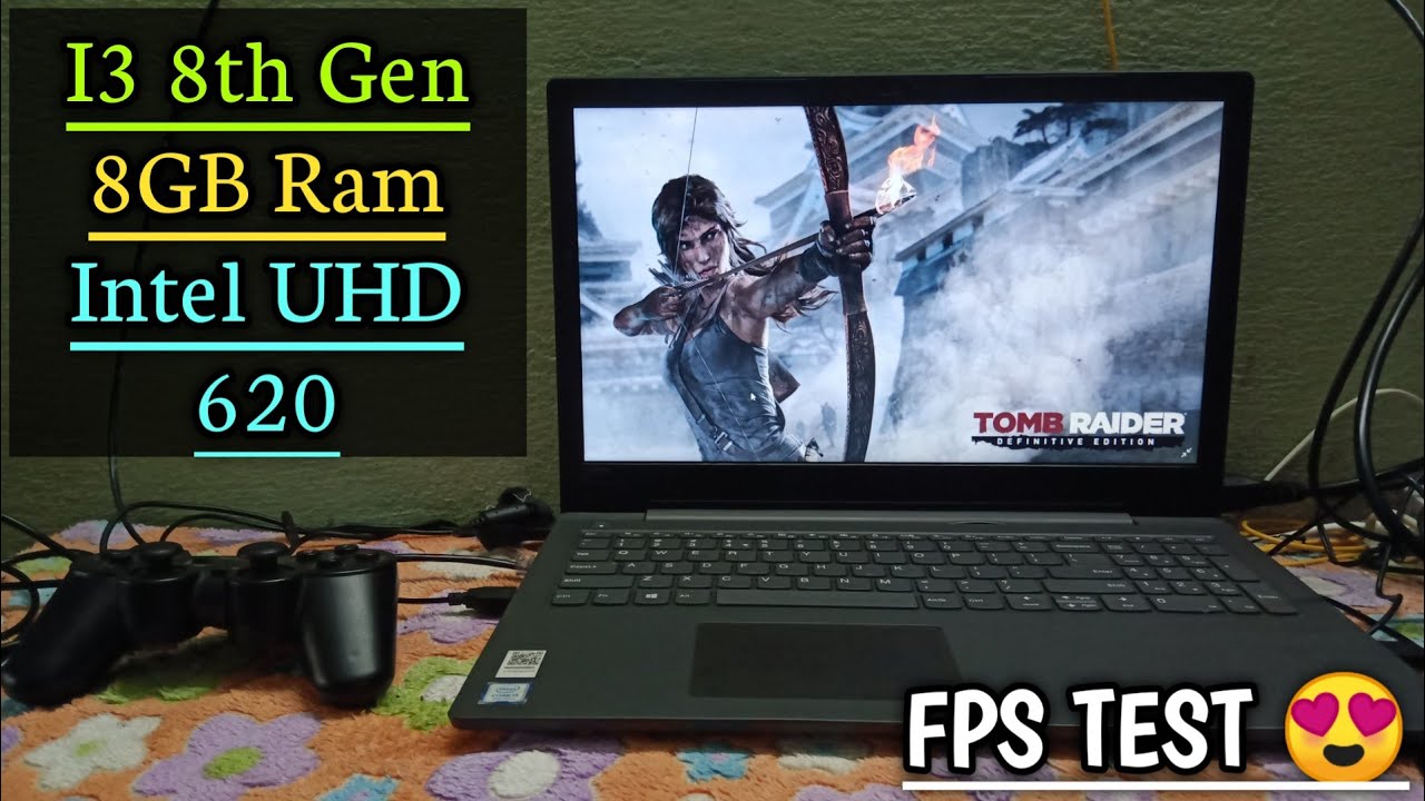 Tomb Raider Game Tested on Low end pc|i3 8GB Ram & Intel UHD 620|Fps Test 😇|