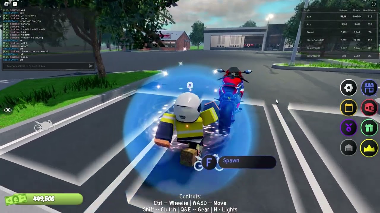 HOW TO EARN MONEY FAST IN MOTOR RUSH ROBLOX!