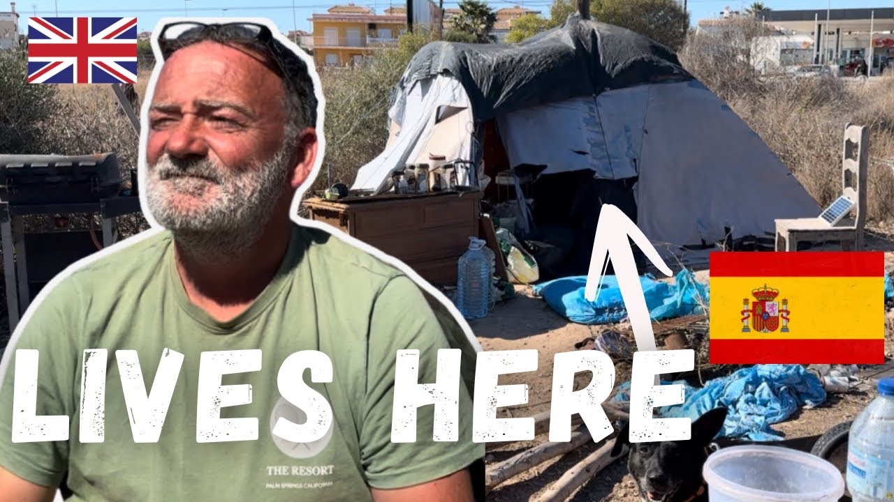 British Homeless In Torrevieja Spain - HIS STORY