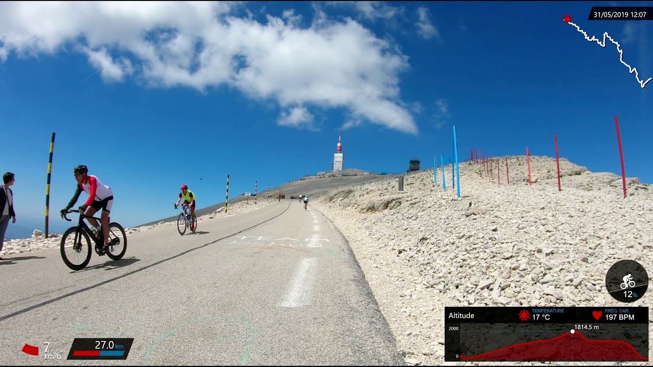 Sault - Mont Ventoux 31.05.2019 (2,7k Large 60fps)