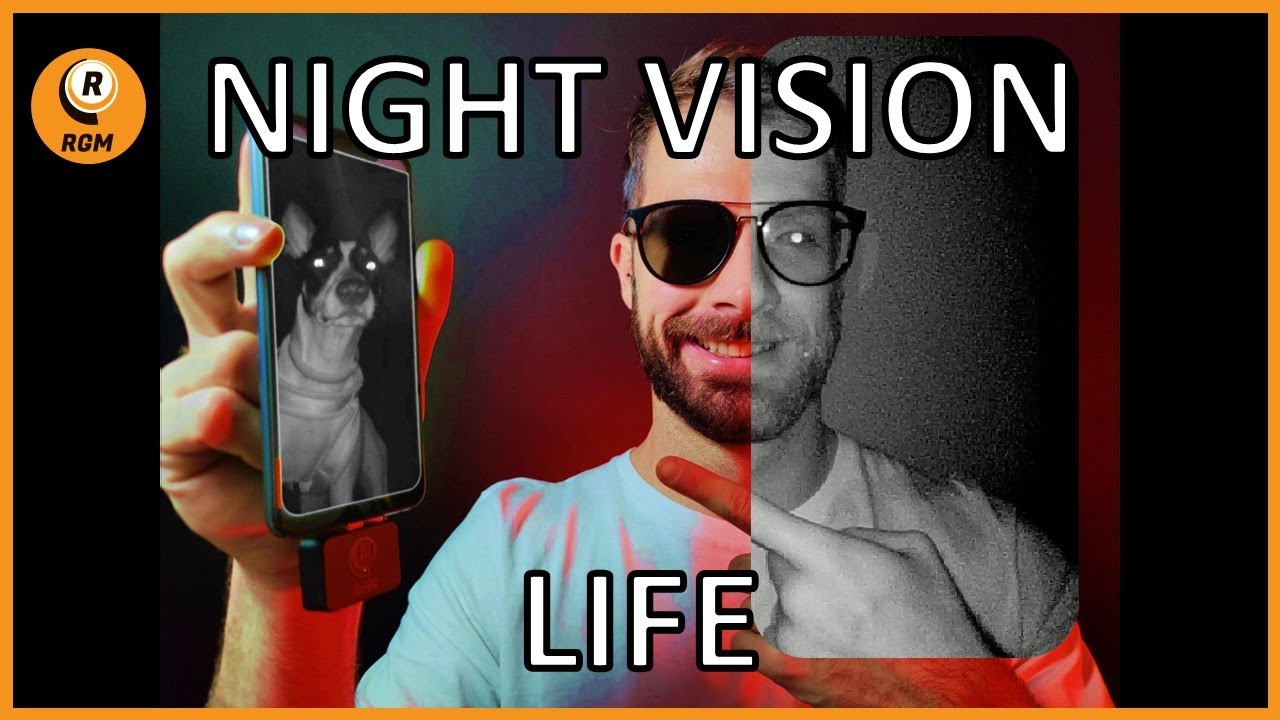 📸👽 NIGHT VISION LIFE on your smartphone? | INFRARED CAMERA Apps 👀