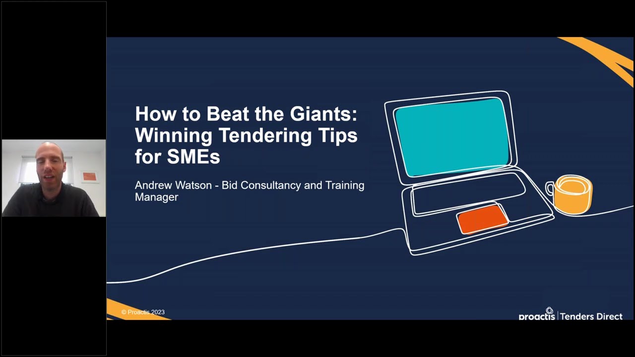 How to Beat the Giants - Winning Tendering Tips for SMEs | On-demand webinar | Tenders Direct