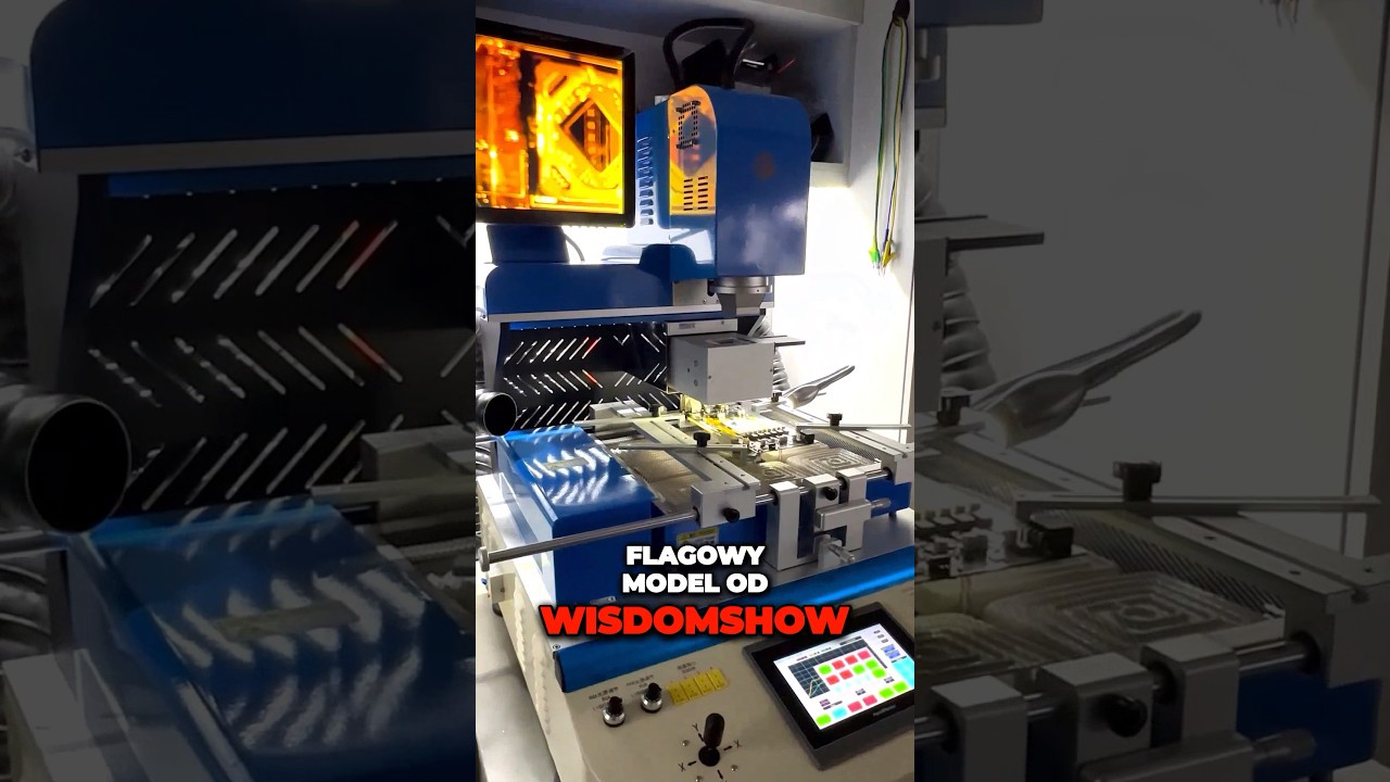☑️ WDS-750 | Stacja lutownicza 🔴 BGA od Wisdomshow👌 #reballing  #lutowanie #elektronika #serwis