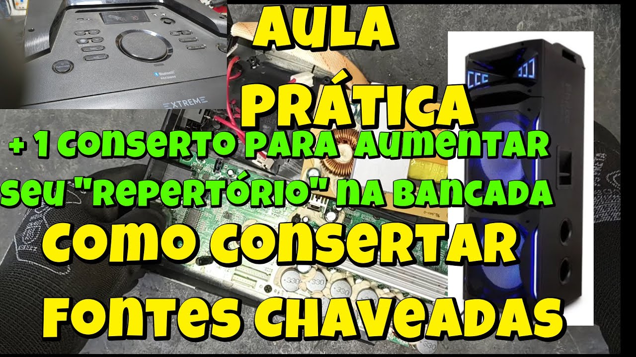 Como consertar fontes chaveadas da torre extreme Fhilco pcx30 000.